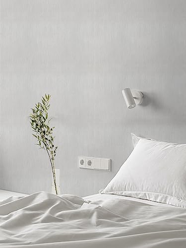 Heroad Peel and Stick Wallpaper Wood Contact Paper Wood Wallpaper Light Grey Wood Grain Contact Paper Thicken Textured for Cabinets and Drawers Countertops Waterproof Self Adhesive Vinyl 17.5" x 197" - color: Grey and Silver, size: 17.5" x 197"
