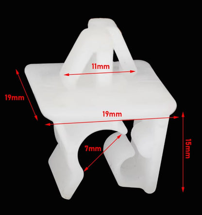 5Pcs 90672-SNB-003 90672-SNB-901 Hood Prop Rod Holder Clips Compatible with Honda Accord Civic CR-V CRV