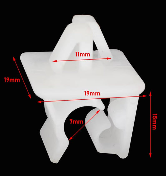 5Pcs 90672-SNB-003 90672-SNB-901 Hood Prop Rod Holder Clips Compatible with Honda Accord Civic CR-V CRV