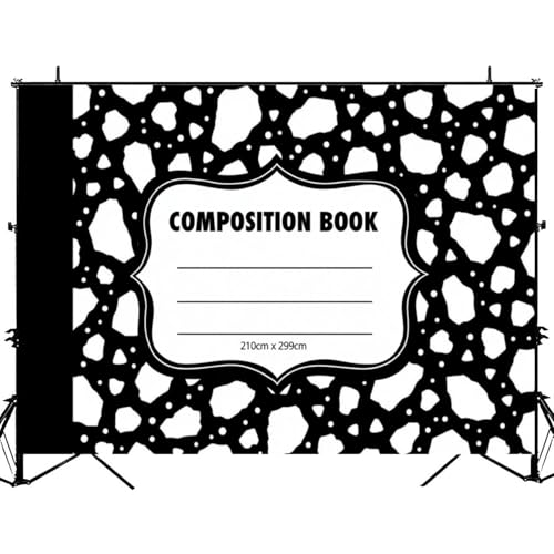 5x7ft Photography Backdrop Backdrop Notebook Paper Welcome First Day School Composition Classroom Photo Backdrop Photography Background for Photoshoot Portrait Video Party Photo Studio Prop Booth - color: Color6