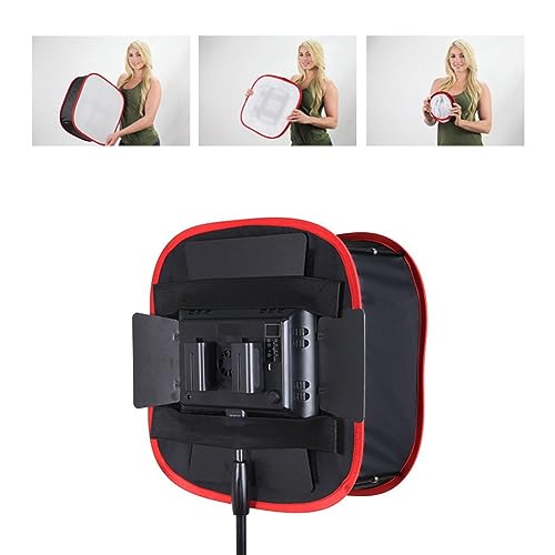 2X Portable Softbox LED Light Panel Diffuse Light Room Lighting Modifier for LED Light