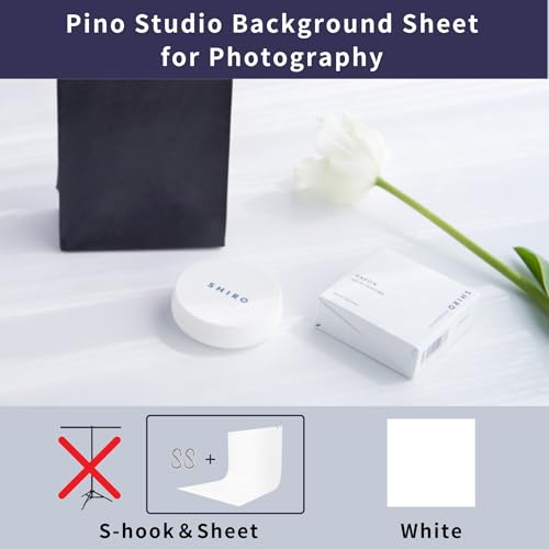 Pino Studio Photography Background Sheet -White (Sheet Only) - color: White (Sheet Only)
