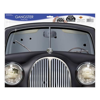 Gangster Car Photo Prop Party Accessory (1 count) (1/Pkg)