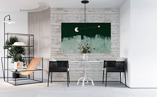 Heroad Contact Paper Peel and Stick Wallpaper Wood Grain Contact Paper for Cabinets Countertop Waterproof Removable Wallpaper Self Adhesive Decorative Shiplap Papel Tapiz para Pared 17.7''x78.7'' - size: 17.7" x 78.7"