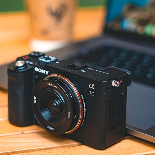 7artisans 18MM F6.3 Mark II UFO Lens for M4/3 Mount, APS-C,Prime Lens,Ultra-Thin Compact Mirrorless Cameras for Panasonic GM/GX/G/GH/GF Series for Olympus EPM/EP/EPL/Pen/EM Series
