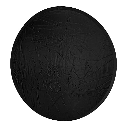 Fotodiox 32in 5-in-1 Collapsible Reflector Panel with Bag for Photography and Video - Black, Gold, Silver, Translucent, and White Panel - size: 32in (80cm)