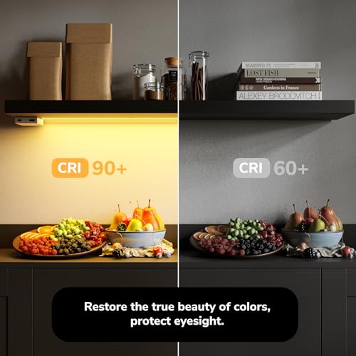 BAMEOS Floating Shelves with RGB LED, 31" Wall Mounted Wooden Shelves with Invisible Brackets, Set of 2, Hanging Wall Shelves for Bedroom, Bathroom, Living Room and Kitchen (Black) - color: Black-rgb, size: 31 x 7