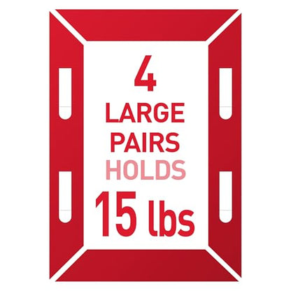 Command 15 lb Large Picture Hanging Strips 14 Pairs (28 Strips), Damage-Free Hanging Picture Hangers, No Tools Wall Hanger for Home Decor, White Adhesive - style: 14 Pairs