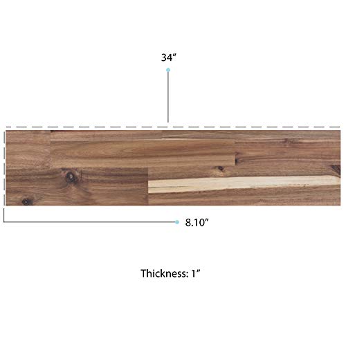 Maggio Charcuterie Board & Wood Cutting Board Wall Mountable and Table Top Kitchen Decor Acacia Wood