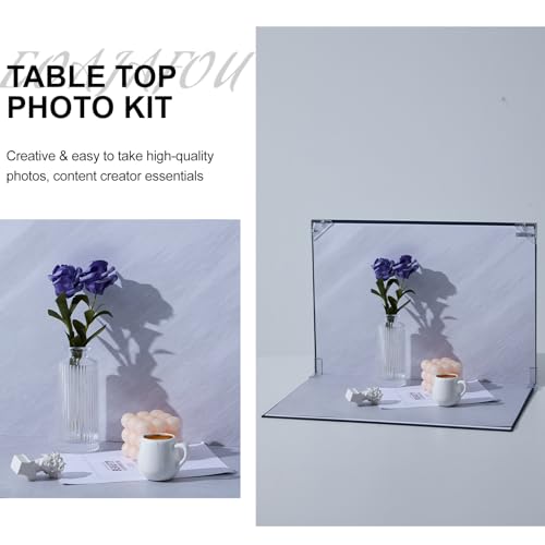 16x11.5 Inch Photo Backdrop Board, 8PCS Double Side Flat Lay Backdrop Paper, Sky Series Product Photography Backdrop Kit for Props, Food Jewelry Cosmetics, Small Content Creator Backdrops - color: 8pcs sky series