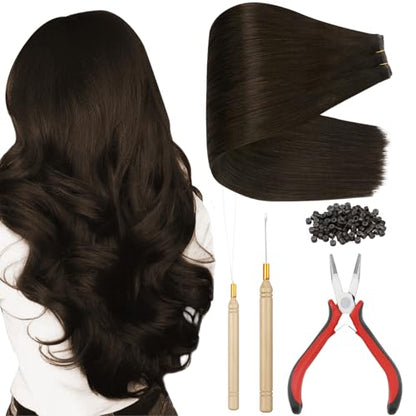 full shine butterfly weft hair extensions and hair kit