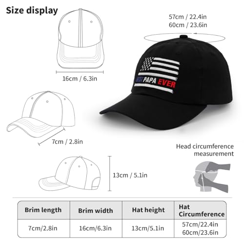 INVULNERABLE Funny Trucker Hat Embroidered Hat Baseball Cap Hats Men Funny Hats Women - color: Papa