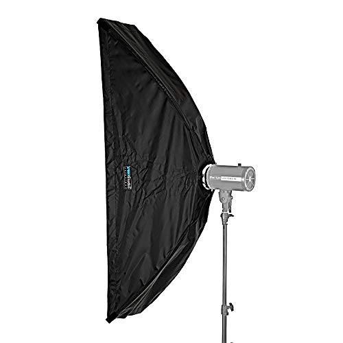 Pro Studio Solutions EZ Pro Beauty Dish Strip Box softbox 12"x56" with Speedring Insert, for Balcar, White Lightning, Lighting, X800, X1600, X3200 Strobe Flash Light, Speed Ring, Soft Box - size: 12x56in (30x140cm), style: Balcar