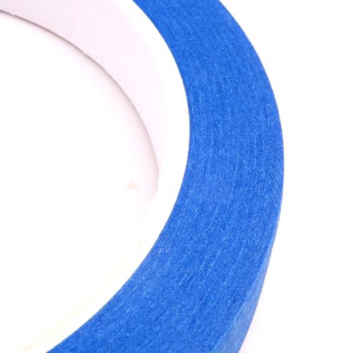 Blue Painters Tape 1/2 Inches x 30 Yards - Multi Surface Use - 120 Yards Total - 4 Rolls - size: 0.50"