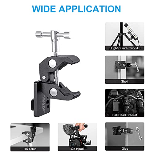 FOMITO V-Lock (Male) Clamp Release Plate for V-Mount Power Adapter - color: VK05