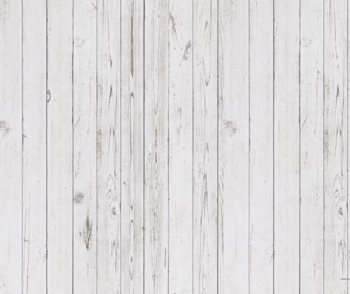 Kate White Wood Flooring Mat Photography Floor Mats Newborn Photography Props Rubber Wooden Floor Wall Backdrop for Photo Studio 5x4ft - color: White Wood 1, size: 5x4ft