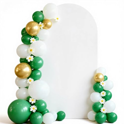 6 FT Arch Backdrop Cover, Wedding White Arch Covers Stretchy Backdrop Spandex Fitted for Baby Shower Birthday Balloon Chiara Stand Decor White 6FT - color: White, size: 6FT