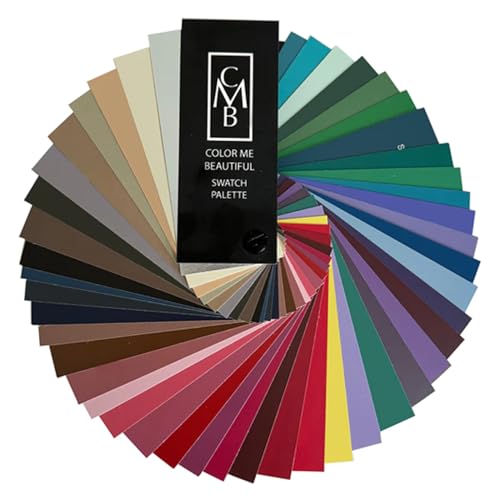 Summer Color Fan by Color Me Beautiful, the leading authority on color analysis. Your Color Guide for clothing & accessories. The 48 very best colors for Summers selected from millions of options - color: Summer