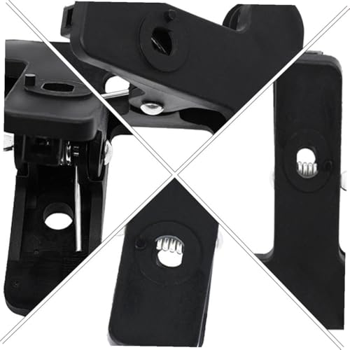 6pcs Heavy-Duty Nylon Spring Clamps for Photography Backdrop Clips, Muslin Background Holder Clips for Studio and Video Shooting
