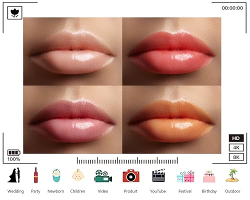 Trykid 10x6.5ft Shiny Glossy Lipstick Makeup Backdrop Beauty Photography Fashion Lipstick Swatch Background Tapestry Cosmetic Shoot Event Party Decoration Photo Studio Prop Fabric - size: 10x6.5ft