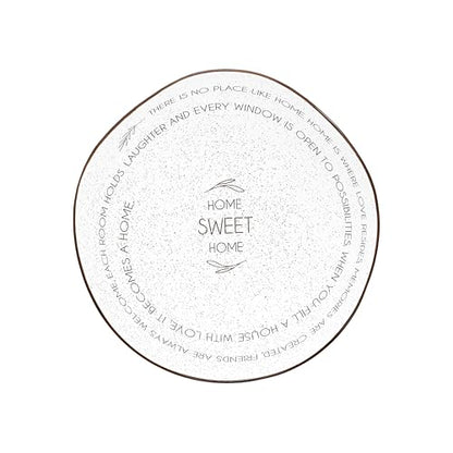 Pavilion Gift Company - Home Sweet Home - 10.5" Serving Bowl Sharing Memories Love Family Friends Thanksgiving Holidays Kitchenware Decor