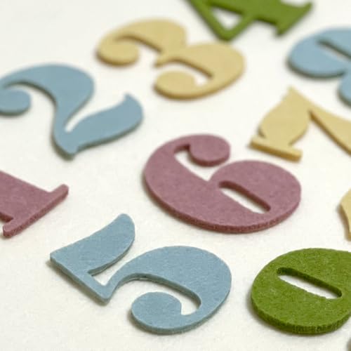 Felt Speech Bubble Baby Monthly Milestone Signs, First Year Baby Photo Prop | Birth Announcement, Growth Tracking, Gender Neutral Baby Shower Newborn Gift, Baby Keepsake (Pastel) - color: Pastel