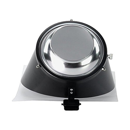 Fotodiox Background Reflector for Balcar, Paul C Buff (AlienBees, Einstein, etc.) Lights w/Diffusion Sheet