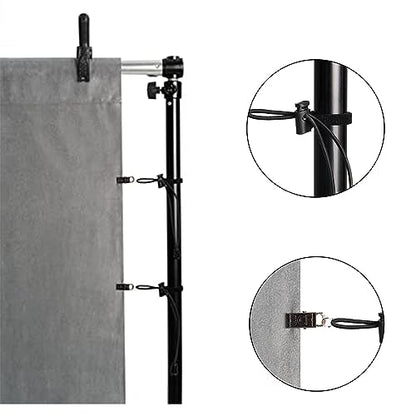 Background Backdrop Clips Clamps Holder for Photo Video Studio,36 Pack,Black - size: 36 pcs