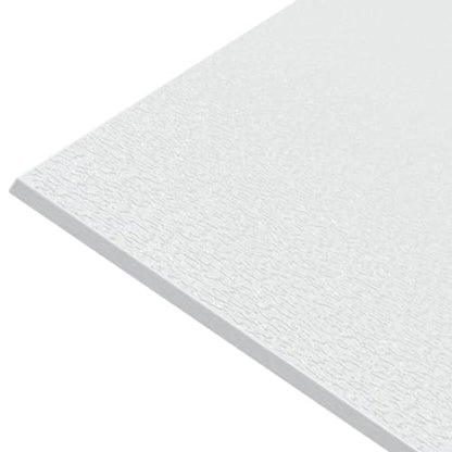 KASTLITE Frost Glaze Acrylic Lighting Panels | 22.75" x 46.75" x .080" Textured Frosted Plexiglass Diffuser Sheets | Flat Fluorescent Light Covers for Ceiling Lights & Overhead Fixtures | 8-Pack - size: 22.75" x 46.75"