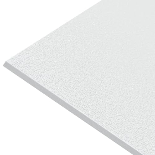 KASTLITE Frost Glaze Acrylic Lighting Panels | Custom Size x .080" Textured Frosted Plexiglass Diffuser Sheets | Flat Fluorescent Light Covers for Ceiling Lights & Overhead Fixtures | 4-Pack - size: CUSTOM SIZE