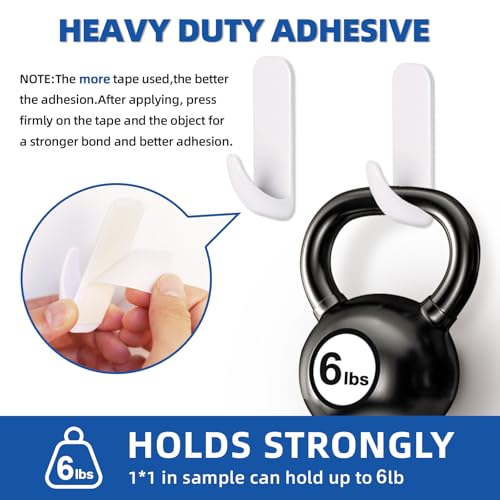 Double Sided Tape 2" x 9.85 FT, Damage Free Removable Mounting Tape Heavy Duty, No Residue PE Foam Tape Strips, Extra Strong Adhesive Tape Waterproof for Paint Wall Picture Hanging Poster Crafts - size: 2in x 9.85ft