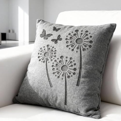 TIAMECH A4 Reusable Butterfly and Dandelion Stencil for Painting - Butterflies Layering Template, DIY Wall Art, Wood Furniture, Scrapbook & Crafts (8.3x11.7inch) - style: Butterfly and Dandelion
