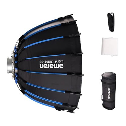 Aputure Light Dome Amaran Softbox 60cm (2ft) Circular Bowens Mount with Honeycomb Grid - size: 60 cm