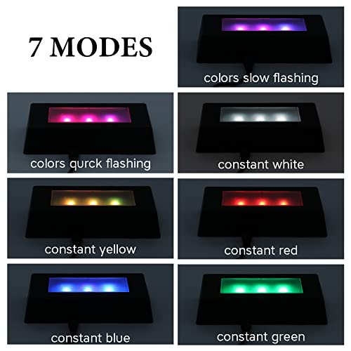 2 Pack LED Light Stand Base Rectangle Display Pedestal Lighted Box for Acrylic 3D Crystal Glass Artwork,Holiday Party Decoration(black)
