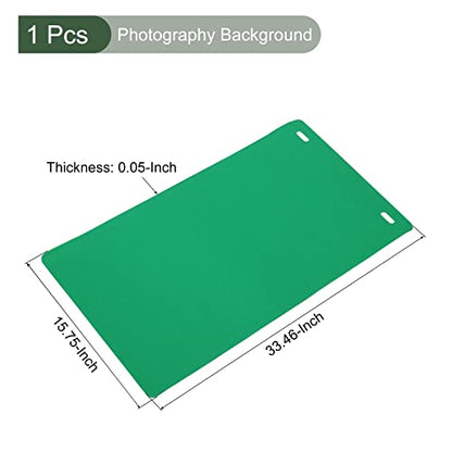 YOKIVE EVA Backdrop, Non-Reflective Photo Background | for Light Box Small Products Photography Studio (Green, 33x16) - color: Green, size: 33x19"