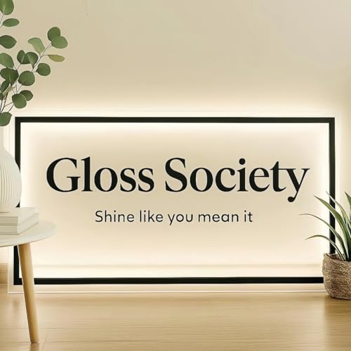 CIONAOR Custom Neon Sign, Personalized UV Printed LED Backlit Illuminated Sign Customizable for Business LoGo, Salon Beauty Nail Studios Light Up Name Metal Sign, Images Neon Lighting Customized - size: Backlit LoGo Custom
