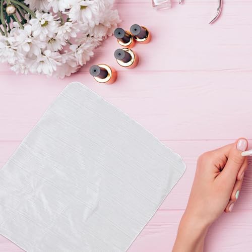 DOITOOL Luminous Gold Wrinkled Tulle Nail Photography Background Fabric for Jewelry and Nail Art Photo Shoots, Decorative Luxury Photo Backdrop for Small Product Displays