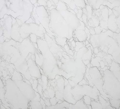 VViViD Matte Carrara White Marble Natural Texture Architectural Vinyl Sheet Film Roll (48 Inch x 100ft Full Roll) - size: 48" x 100ft Full Roll