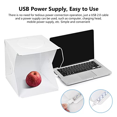 Photo Studio Light Box Mini Portable Photography Lighting Tent Soft Box Shooting Tent 6 Backdrops Led Kit