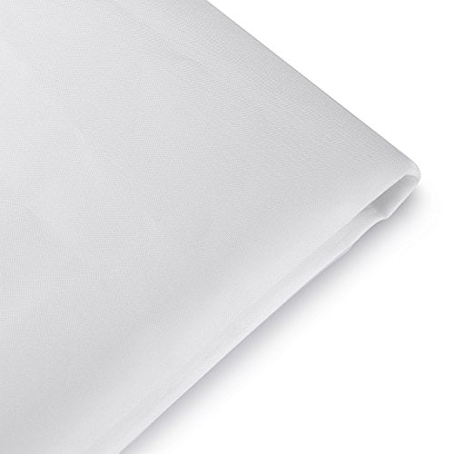 Neewer 1 Yard x 60 Inch/0.9M x 1.5M Polyester White Seamless Diffusion Fabric for Photography Softbox,Light Tent and Lighting Light Modifier - size: 0.9Mx1.5M