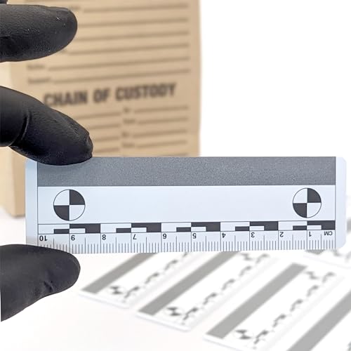 Crime Scene Photomacrographic Scales (10cm-10pkScales) - size: 10cm-10pk