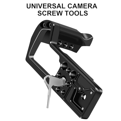 Camera Slotted Screw Wrench, 1/4 Screw Quick Release Board Removing Tool, DSLR Camera Accessory