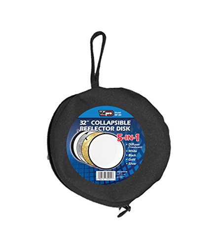 Vidpro 5-in-1 Reflector Disk 32" Collapsible