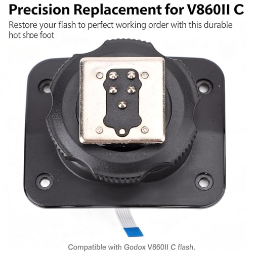 for V860II C Hot Shoe Mount Foot, Flash Repair Parts, Mounting Foot for V860II C Flash Hotshoe Accessories Repair Parts