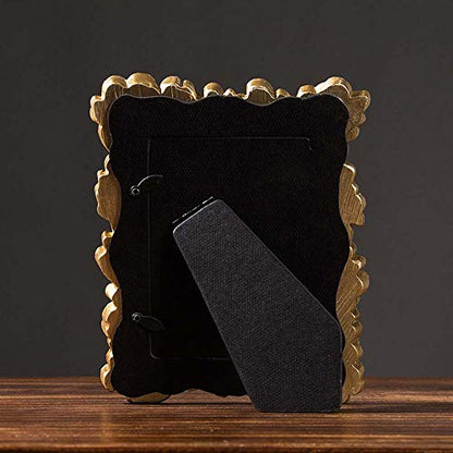 Photo Frame DIY Resin Home Decor Gold Photography Props Wedding Desk Party supplies(1,gold)