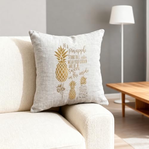 TIAMECH A4 Reusable Pineapple Stencil for Painting - Be a Pineapple Layering Template, DIY Wall Art, Wood Furniture, Scrapbook & Crafts (8.3x11.7inch) - style: Pineapple