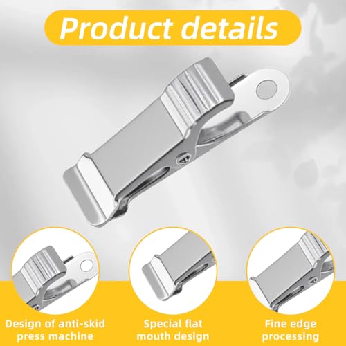 Metal Mini Clamps, 16 PCS Small Alligator Clips for Backdrop Mini Spring Clamps Silver Crocodile Alligator Clip Backdrop Clips for Office Paper Clothes Photos Curtains, Smooth Jaw, 5/16 inch Capacity