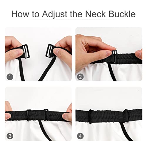 Farm Cow Pictures Barber Cape Professional Waterproof Barber Apron Hair Cutting Salon Cape Adjustable Cooking Kitchen Bib Aprons for Hair Stylist Makeup Home Use