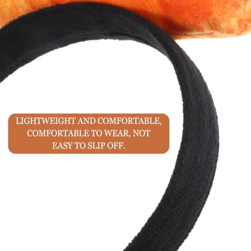 Cabilock Easter Carrot Headband Hair Ornament Cute Vegetable Hair Accessory for Party Dress Up Cosplay and Easter Celebrations Women and Girls