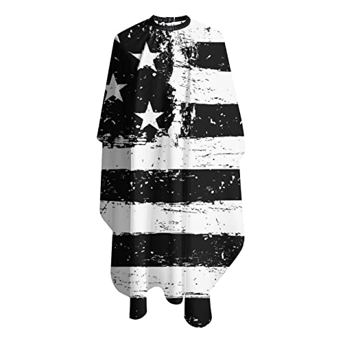 Custom Waterproof Barber Cape Personalized Text Barber Shop Salon Cape for Men Customized Hair Cutting Cape - color: 1